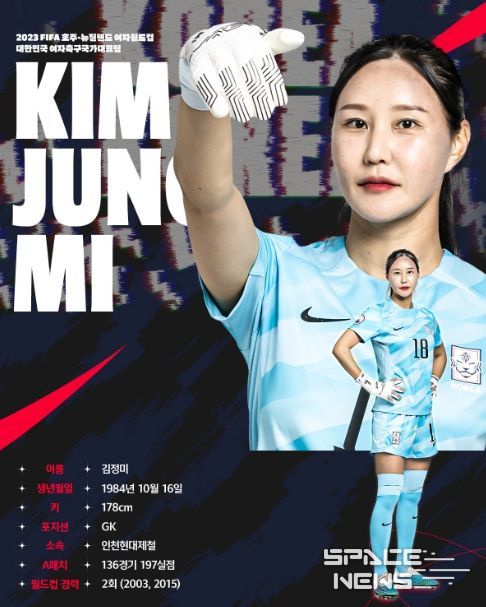 맏언니 김정미의 마지막 월드컵 도전