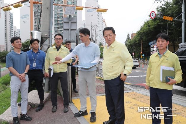 남구, 극강호우 대비 위한 매뉴얼 강화(여천천 현장점검)