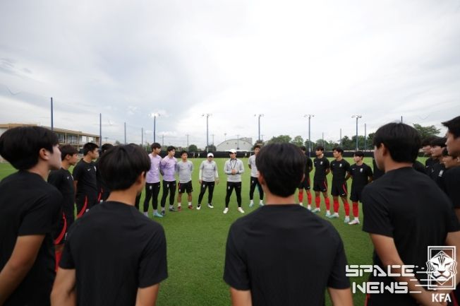 변성환호 월드컵 대비 소집훈련