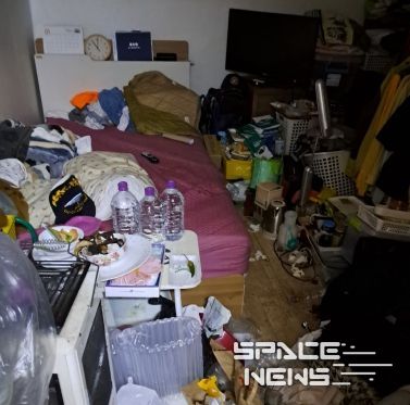 주거 공간 정리 전 사진