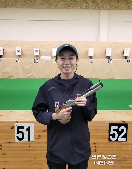 임실군청 사격팀 김예지 선수, 제6회 창원시장배 25m 권총 은메달 획득