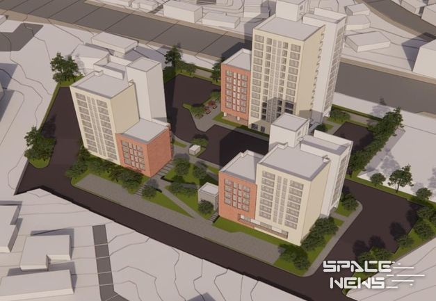 성내동 공공임대주택 조감도