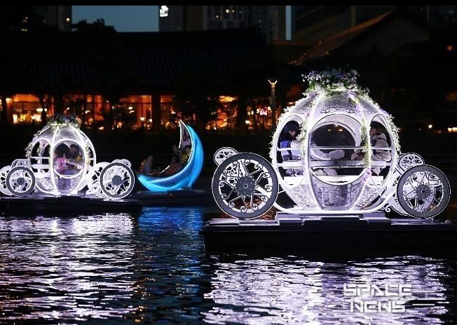 달빛배, 신데렐라배_인천 송도국제도시 센트럴파크 운영모습