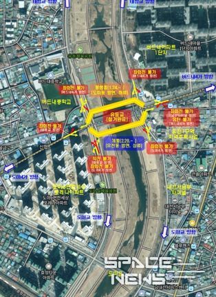 대전시, 유등교 가설교량 2개소 전구간 완전 개통