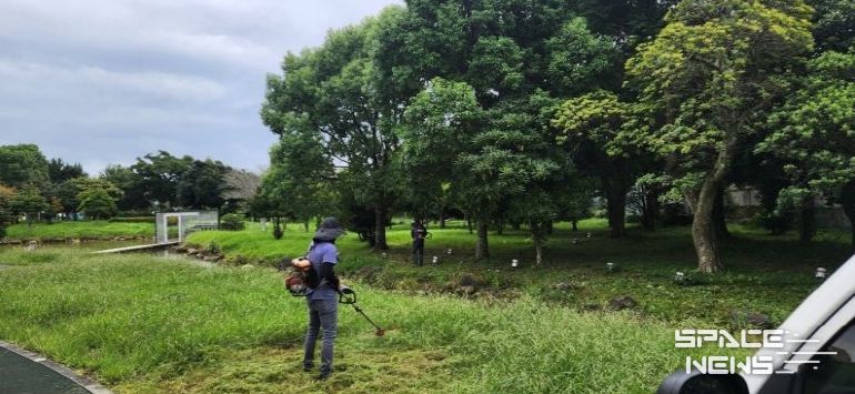 서귀포시, 봄맞이 도시공원 환경개선 작업 본격 추진