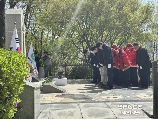 동두천시, 제29회 산불진화 순직자 추도식 거행