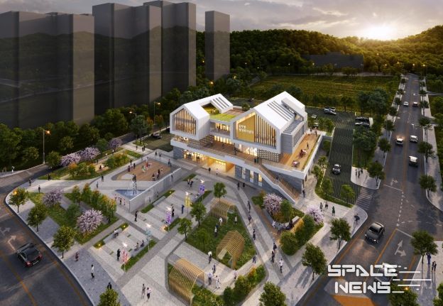 신축 동부동 행정복지센터 조감도