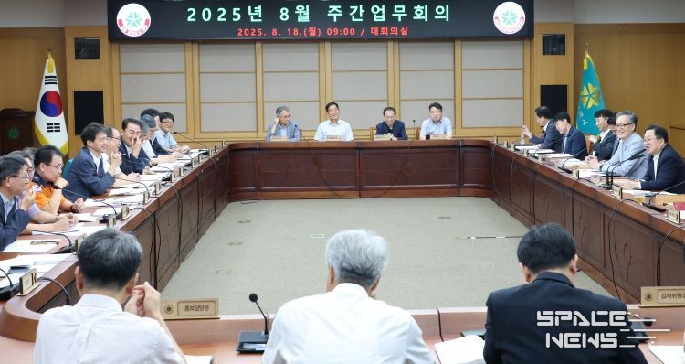 이장우 대전시장은 18일 주재한 주간업무회의