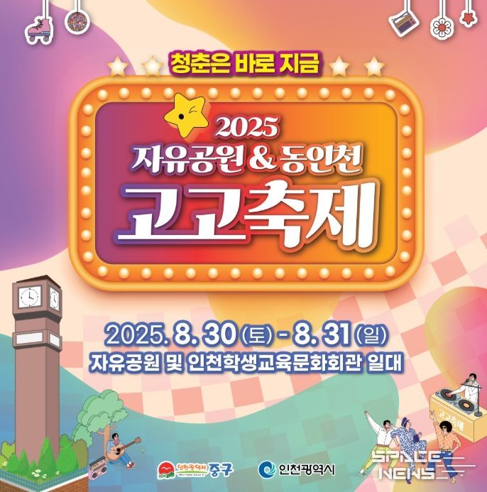 “2025 자유공원&동인천 고고축제 개최”