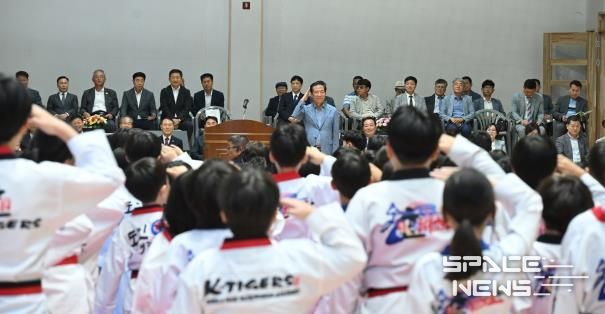 제26회 거창군태권도협회장배 태권도대회 성황리 개최