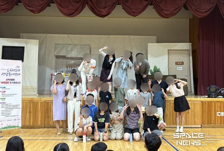 부산동구청소년상담복지센터 협력 초량초 학교폭력예방주간 캠페인 개최