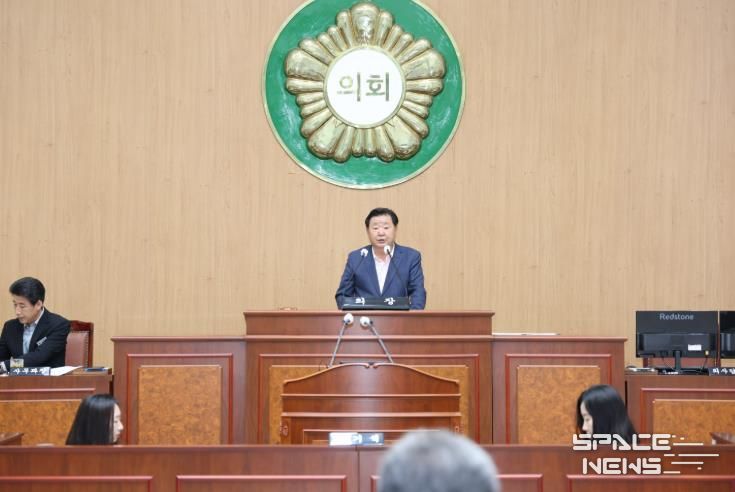 고성군의회, 제304회 임시회 개회