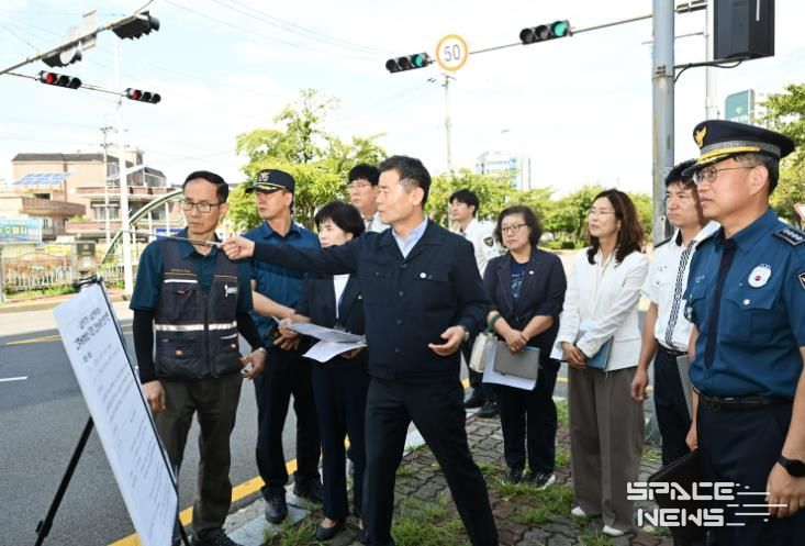 중구·중부서, 교통체계개선 주민 건의사항 현장 방문