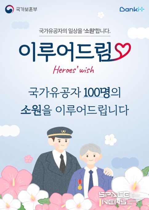 '이루어드림(Heroes’wish)' 사업 포스터