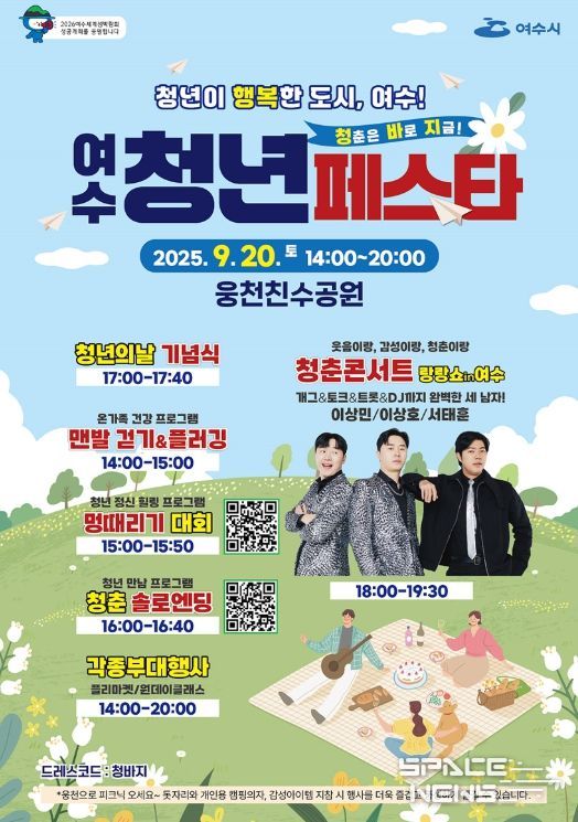 ‘2025 여수 청년 페스타’ 포스터