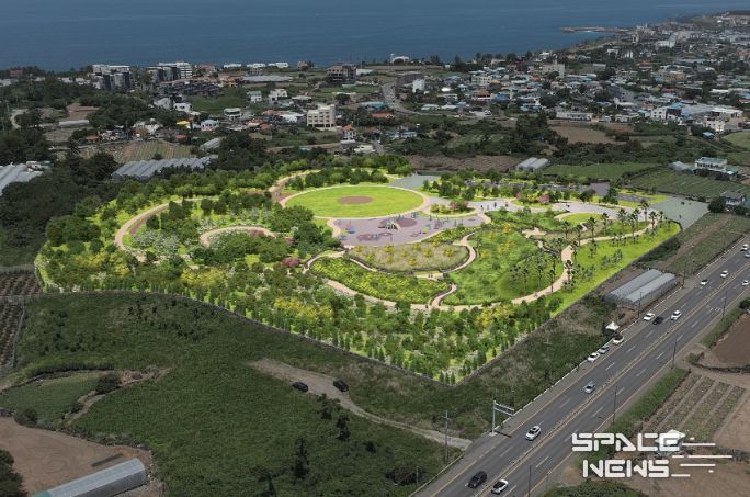 기후대응 도시숲 조감도