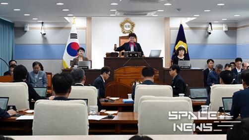 9월19일 제287회 임시회 제2차 본회의 전경