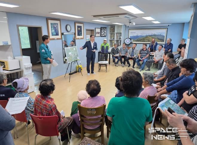 함양 마천면 추성지구 풍수해생활권종합정비사업 주민설명회 개최