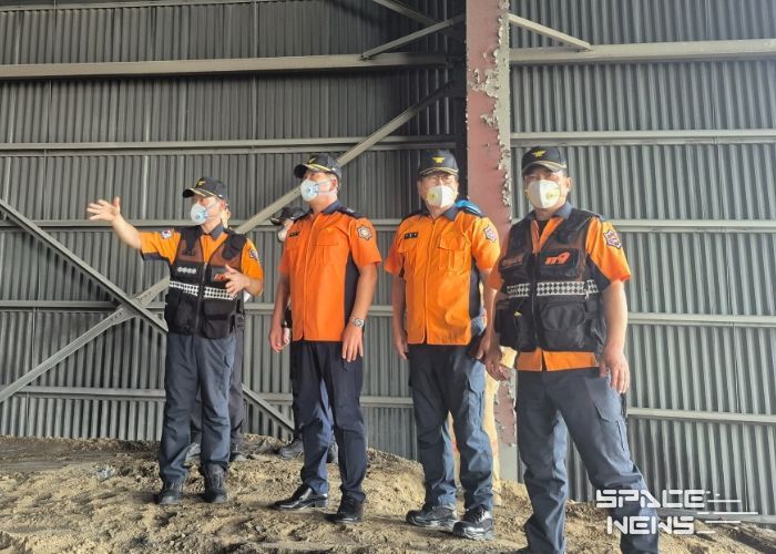 광양 창고화재 현장안전점검