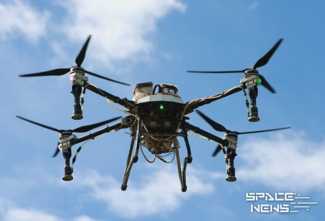 드론 활용 야생멧돼지 ASF 차단 방역