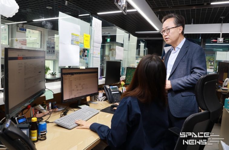 유성훈 금천구청장, 국가정보자원관리원 화재 관련 현장 상황 살펴