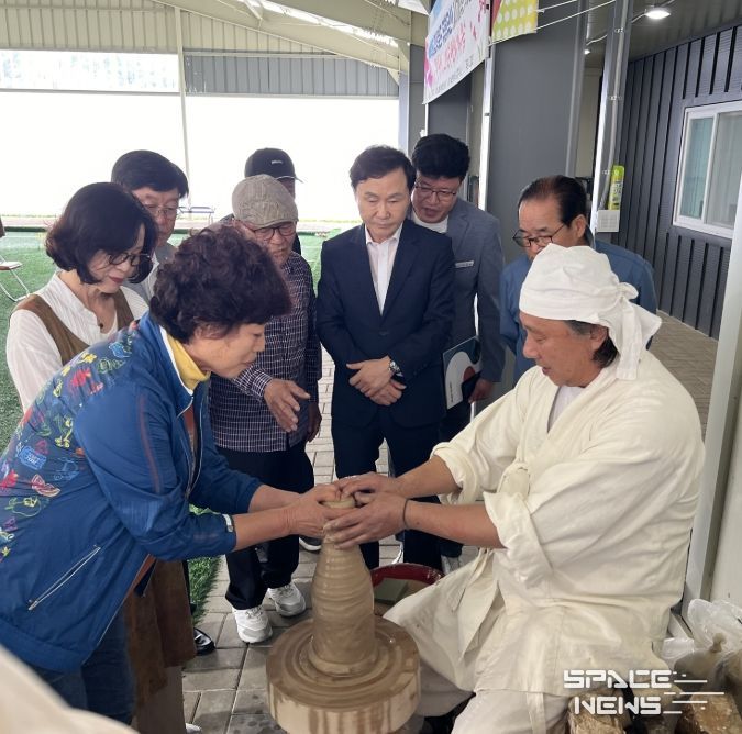 경상북도 무형유산 백영규 사기장 공개행사