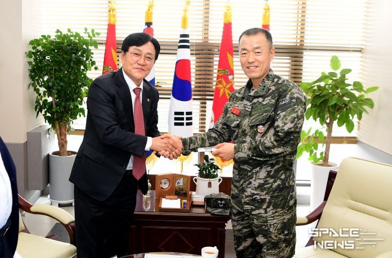 박용철 강화군수, 추석 맞이 군부대 위문(해병대 2사단 방문)