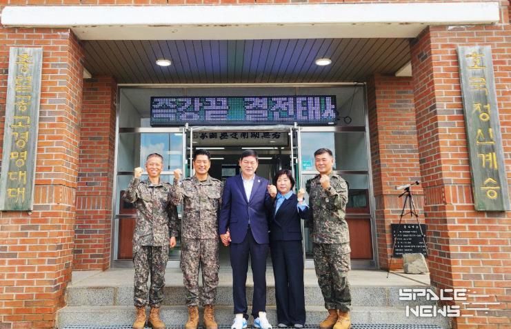 담양군, 추석 맞이 제6753부대 3대대 및 담양군예비군지역대 격려 방문