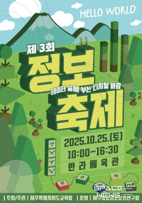 ‘제3회 정보축제 헬로우 월드(Hello, World!)’ 포스터