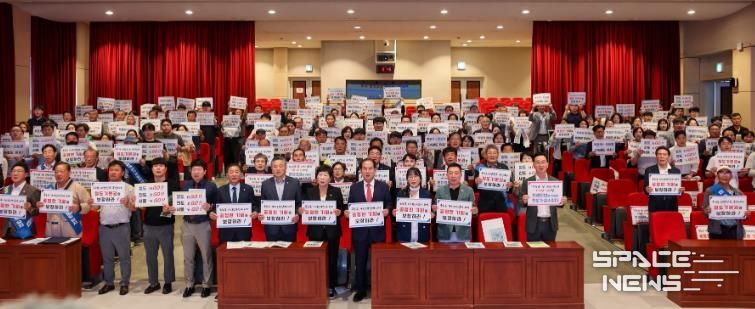 진도 고속철도, 국가계획 반영을 위한 ‘범군민 결의대회’ 열려