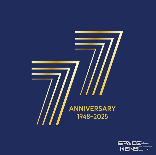 77주년 기념 엠블럼.