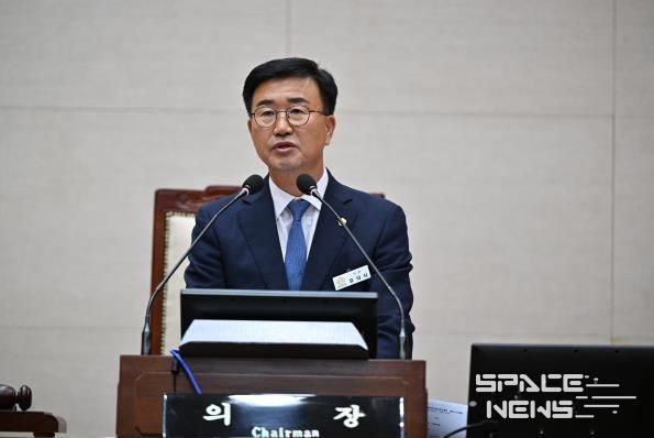 완주군의회 유의식 의장, “행안부 ‘의회 의결 권고’로 즉각 결정해야”