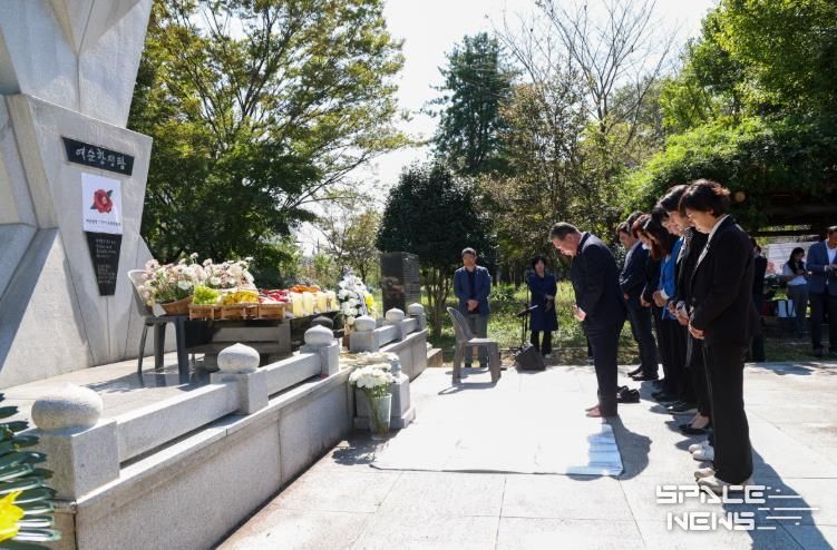 순천시의회 여순특위, 여순사건 77주기 맞아 희생자 추모