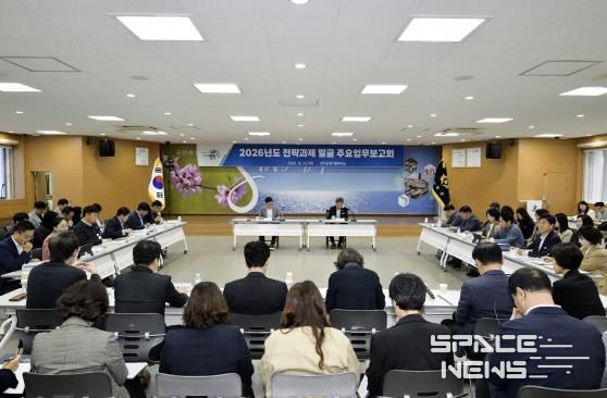 영덕군 2026년도 전략과제 발굴을 위한 주요 업무보고회.