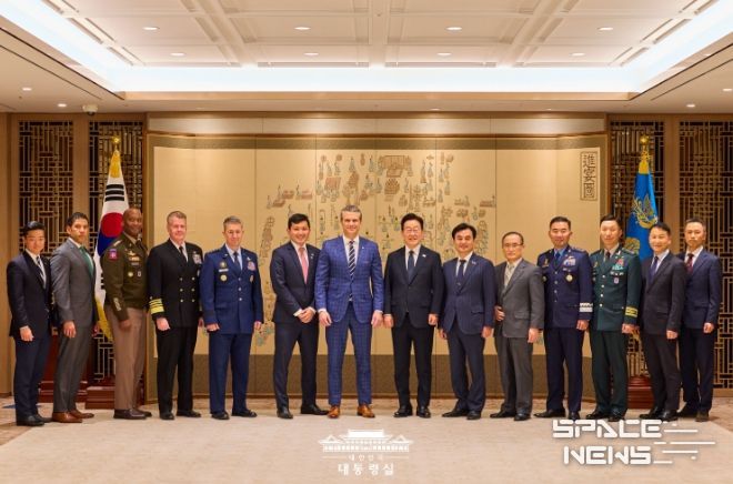 피트 헤그세스 미 전쟁부 장관 예방(대통령실)