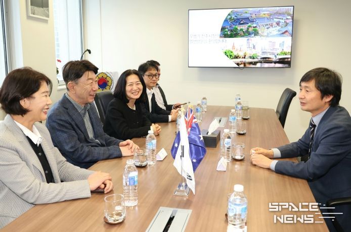 오진관 주호주연방 대한민국 대사관 멜번 분관 총영사 면담