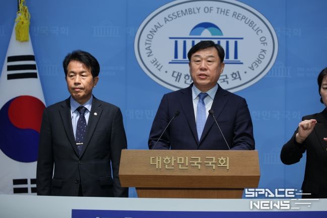 김종훈 구청장 국회 기자회견