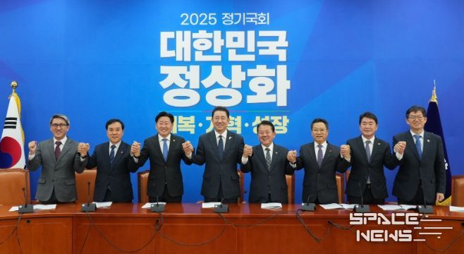 국비확보단 민주당 원내대표 면담