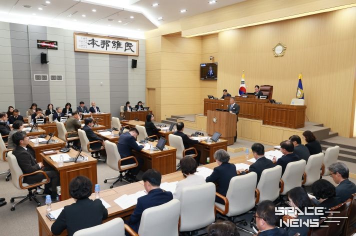 김학동 예천군수, 시정연설서 2026년 군정 운영방향 제시