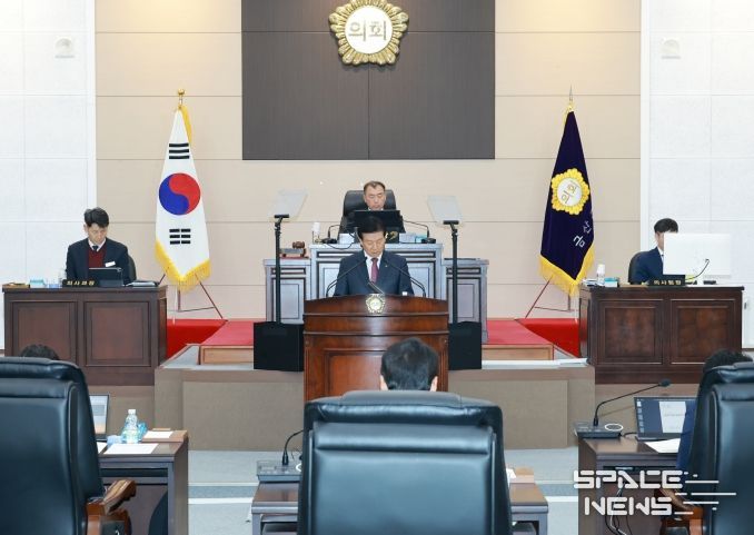 박범인 군수는 시정연설