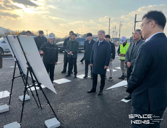 검단~드림로 간 광역도로’ 공사 현장 방문