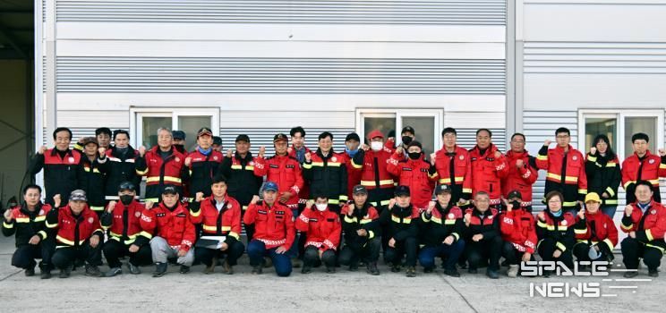 최훈식 장수군수, 산불전문예방진화대 격려 방문