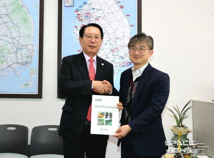 송인헌 괴산군수 국토부 찾아 ‘오창~괴산 고속도로’ 국가계획 반영·조속 추진 건의