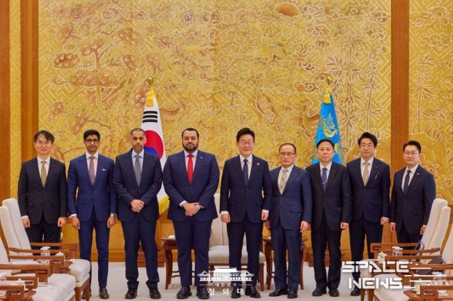 '알-쿨라이피' 카타르 국왕 특사 접견(청와대)