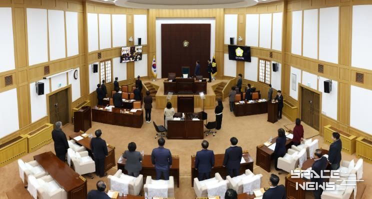 경산시의회, 제267회 임시회 개회