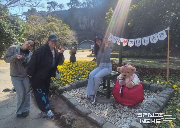 외국인 관광객들