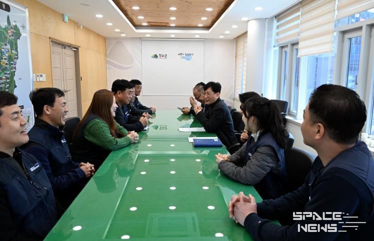 장수군, 제5기 공무직노조 집행부와 간담회 개최