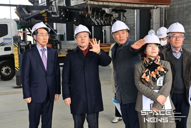 진주시, 미래항공기체(AAV) 실증센터 현장점검 실시