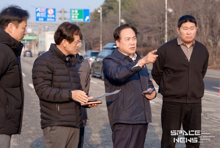 오산시, 세교6단지 남측 서부로 진입램프 현장점검