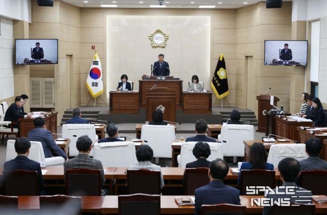 계룡시의회, 제187회 임시회 폐회